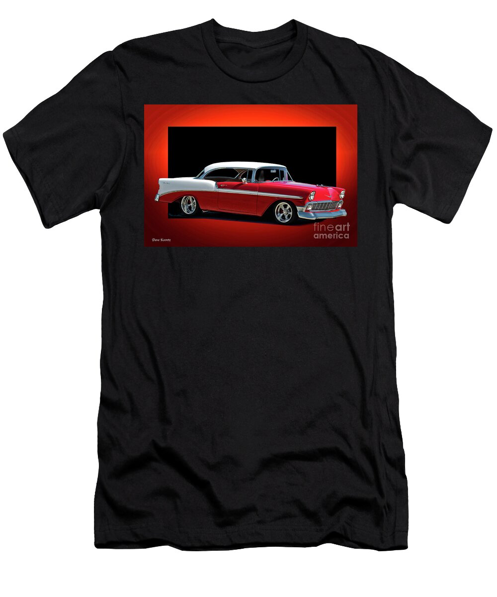 8 1956 Chevrolet Bel Air Hardtop Dave Koontz T-Shirt