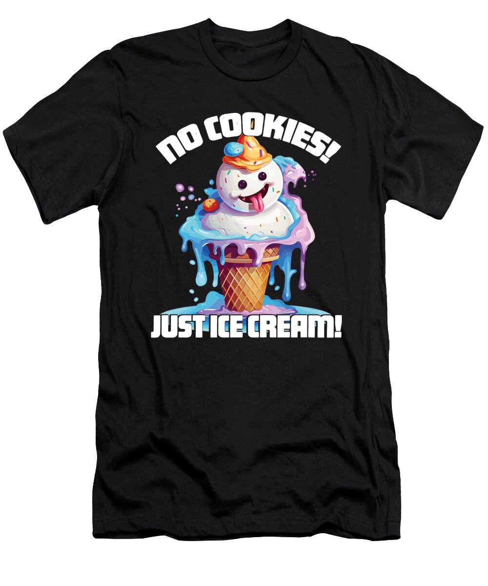 8 Christmas in July Snowman Ice Cream Toms Store T-Shirt