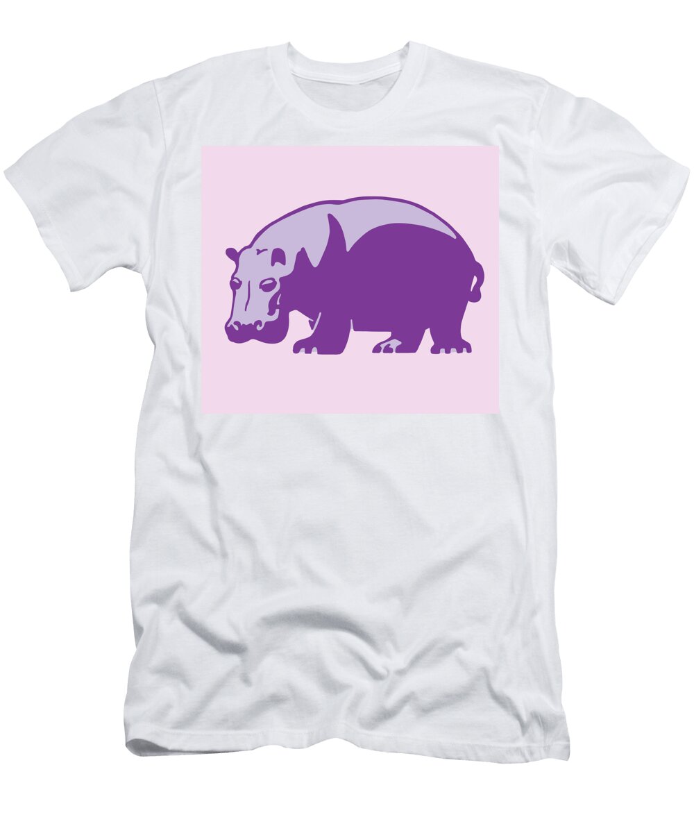 8 Hippopotamus Csa Images T-Shirt