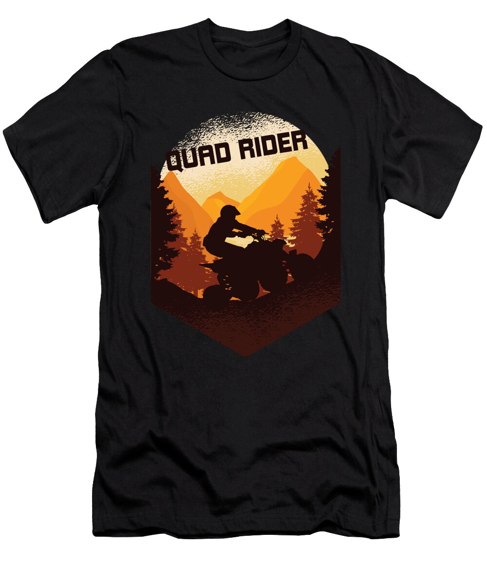 8 Quad in Beautiful Nature Greenoptix T-Shirt