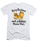 8 Thanksgiving Is Over Christmas Is Coming Meow Year Basquiaty Store T-Shirt