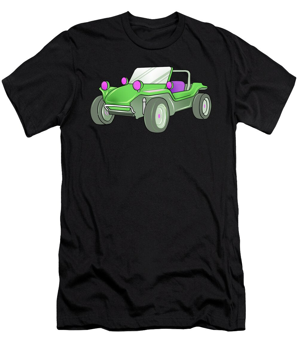 9 Dune Buggy Graphic Beach Buggy Rc Car Truck Gift Muc Designs T-Shirt
