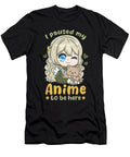 9 I Paused My Anime to Be Here I Otaku Kawaii Girl Bi Nutz T-Shirt
