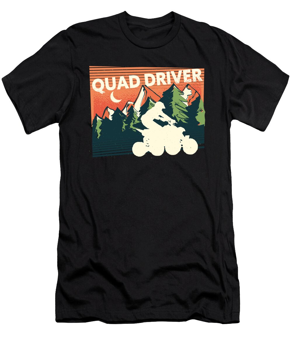 9 Quad in Beautiful Nature Greenoptix T-Shirt