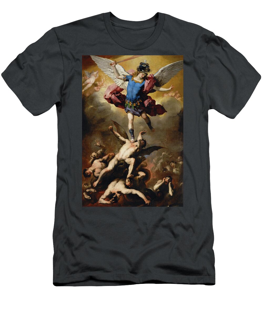 9 the Fall of the Rebel Angels Luca Giordano T-Shirt