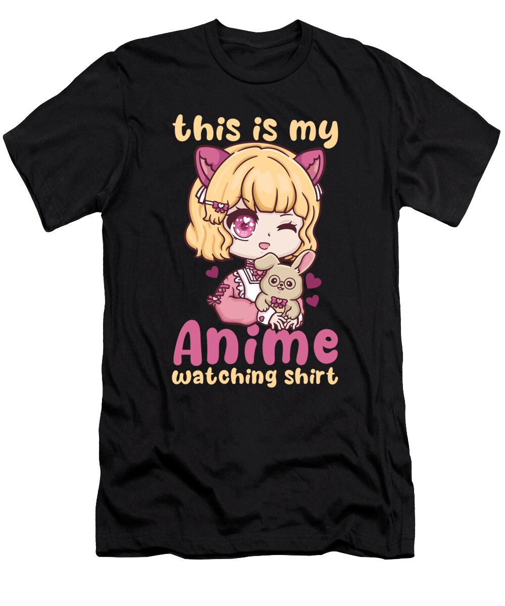 9 This Is My Anime Watching I Kawaii Otaku Bi Nutz T-Shirt