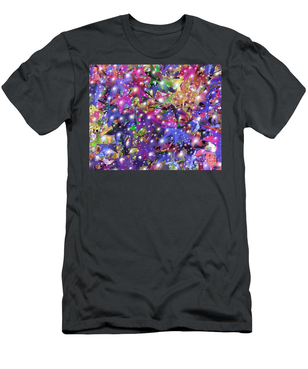 A Bubbly Fall Abstract Scott Cameron T-Shirt