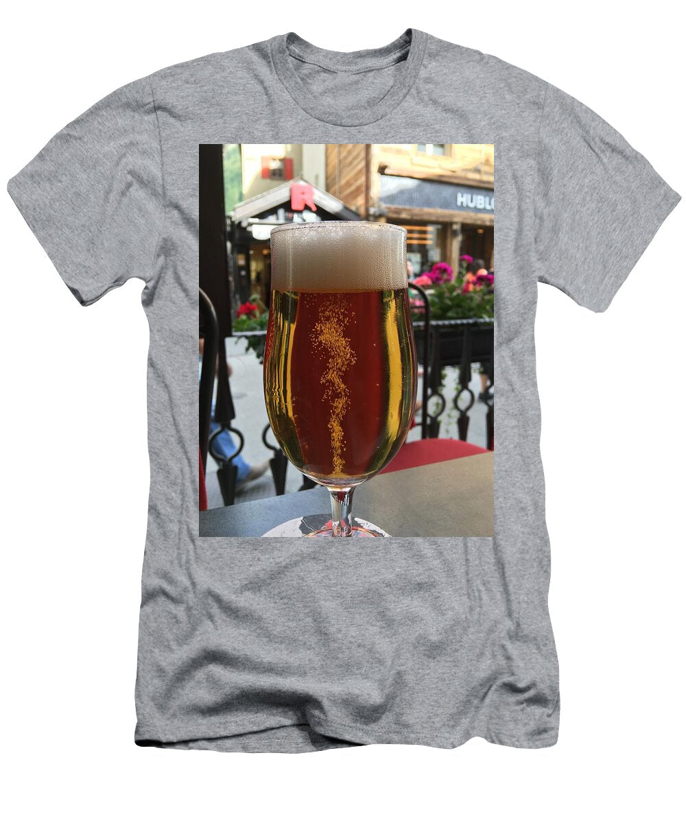 A Cold Beer in Zermatt Shirley Stevenson Wallis T-Shirt