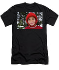 A Cute Young Boy Smiling Corey Rich T-Shirt