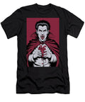 A Dark Vampire Grips a Bloody Heart in Terror Generative Ai Vidddie Publyshd T-Shirt