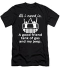 A Good Friend Tank of Gas and My Jeep Tinh Tran Le Thanh T-Shirt