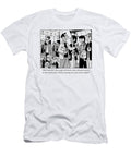 A Large Group of People Are Leaving a Movie William Haefeli T-Shirt
