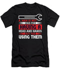 A Man Is Not Paid for Having a Head and Hands But for Using Them Jacob Zelazny T-Shirt