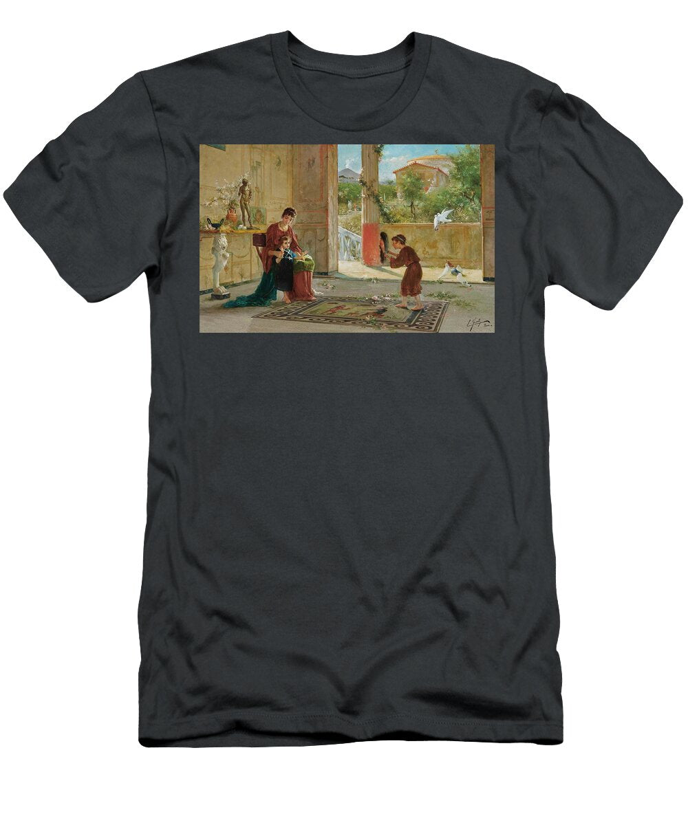A Surprise Visitor Ettore Forti Italian Active T-Shirt