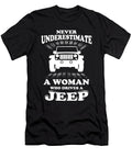 A Woman Who Drives a Jeep Gift Tinh Tran Le Thanh T-Shirt
