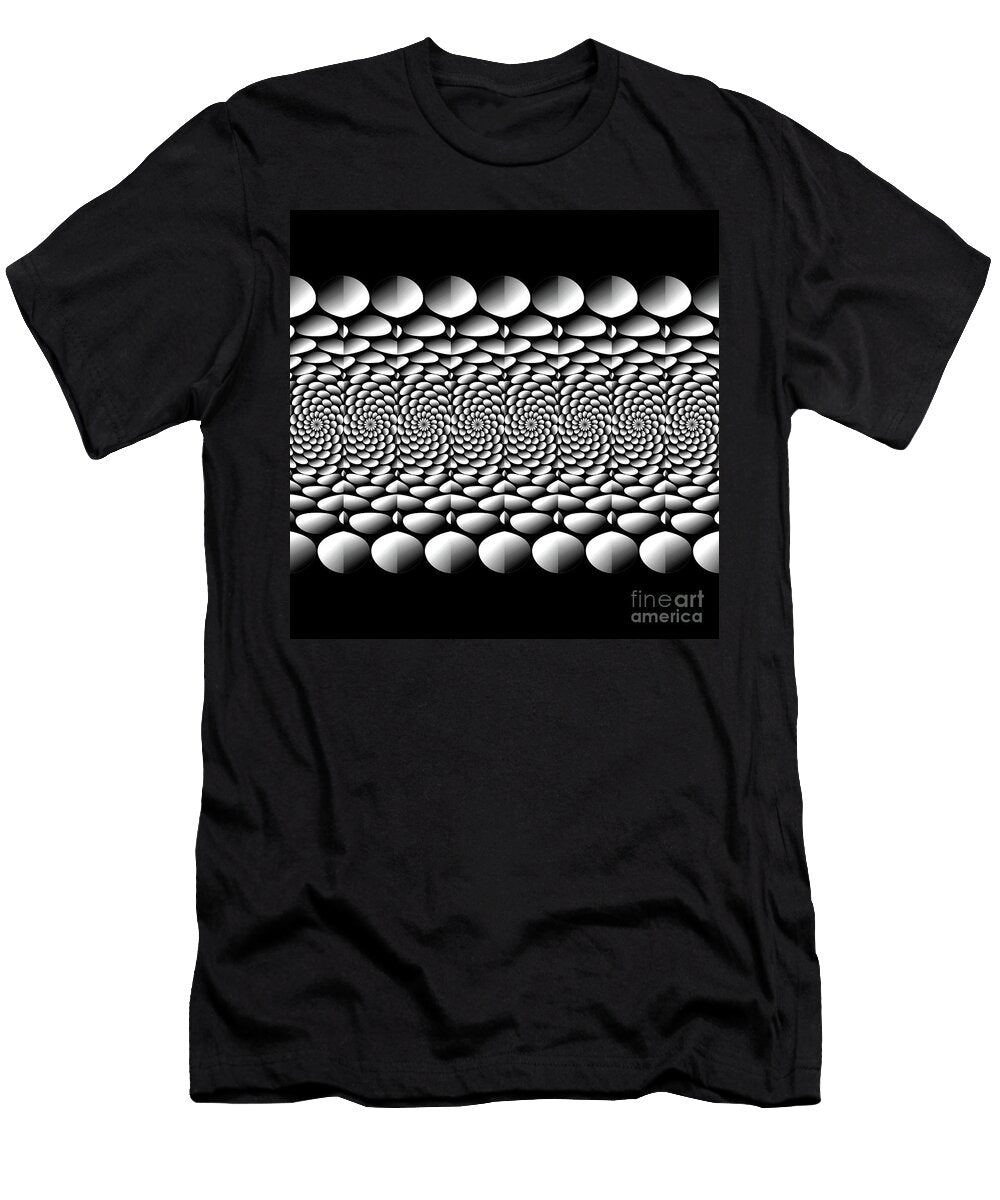 Abstract Monochrome Pattern Gaspar Avila T-Shirt