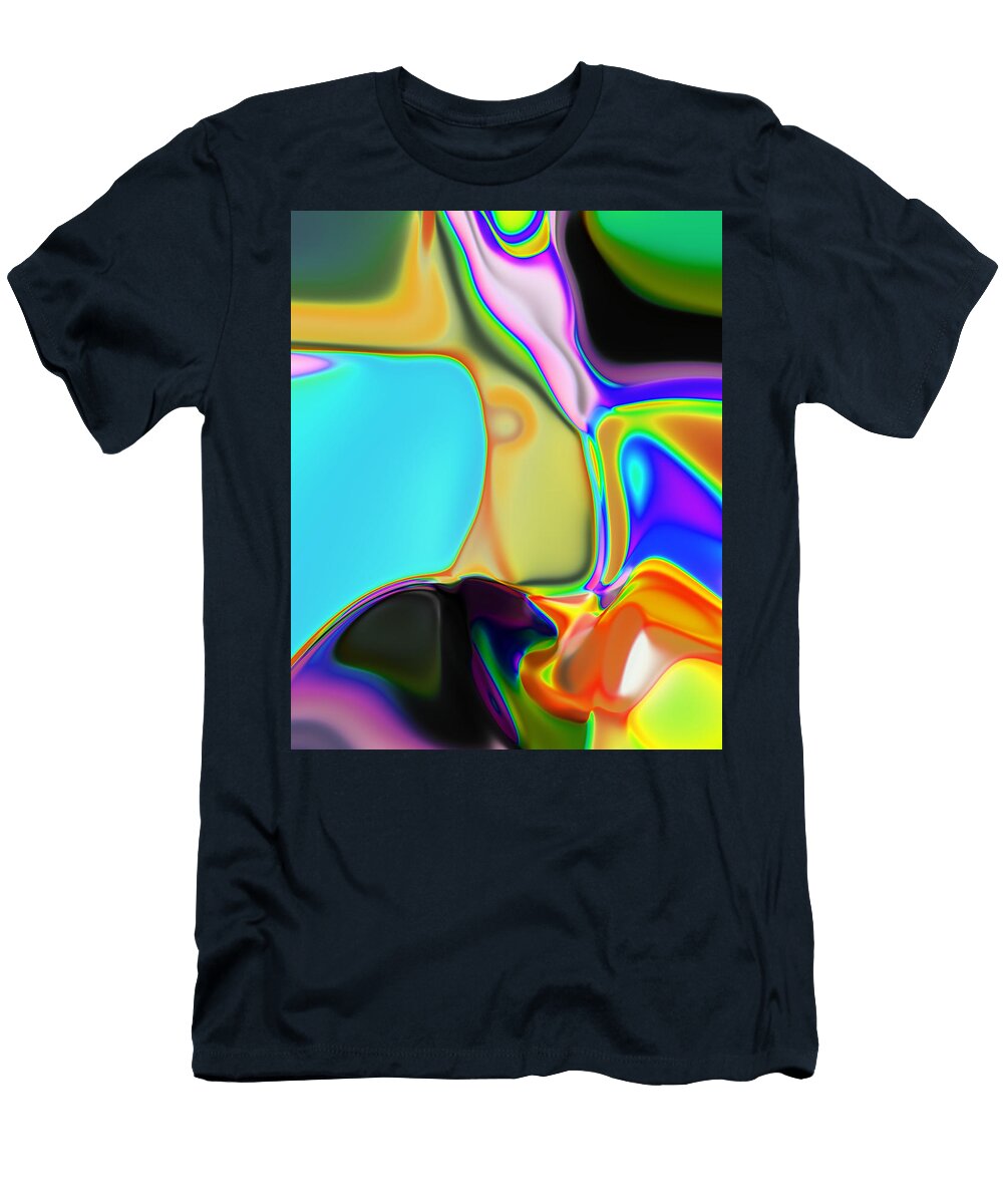 Abstract the Abject Comic Ascertains Paint Martin Stark T-Shirt