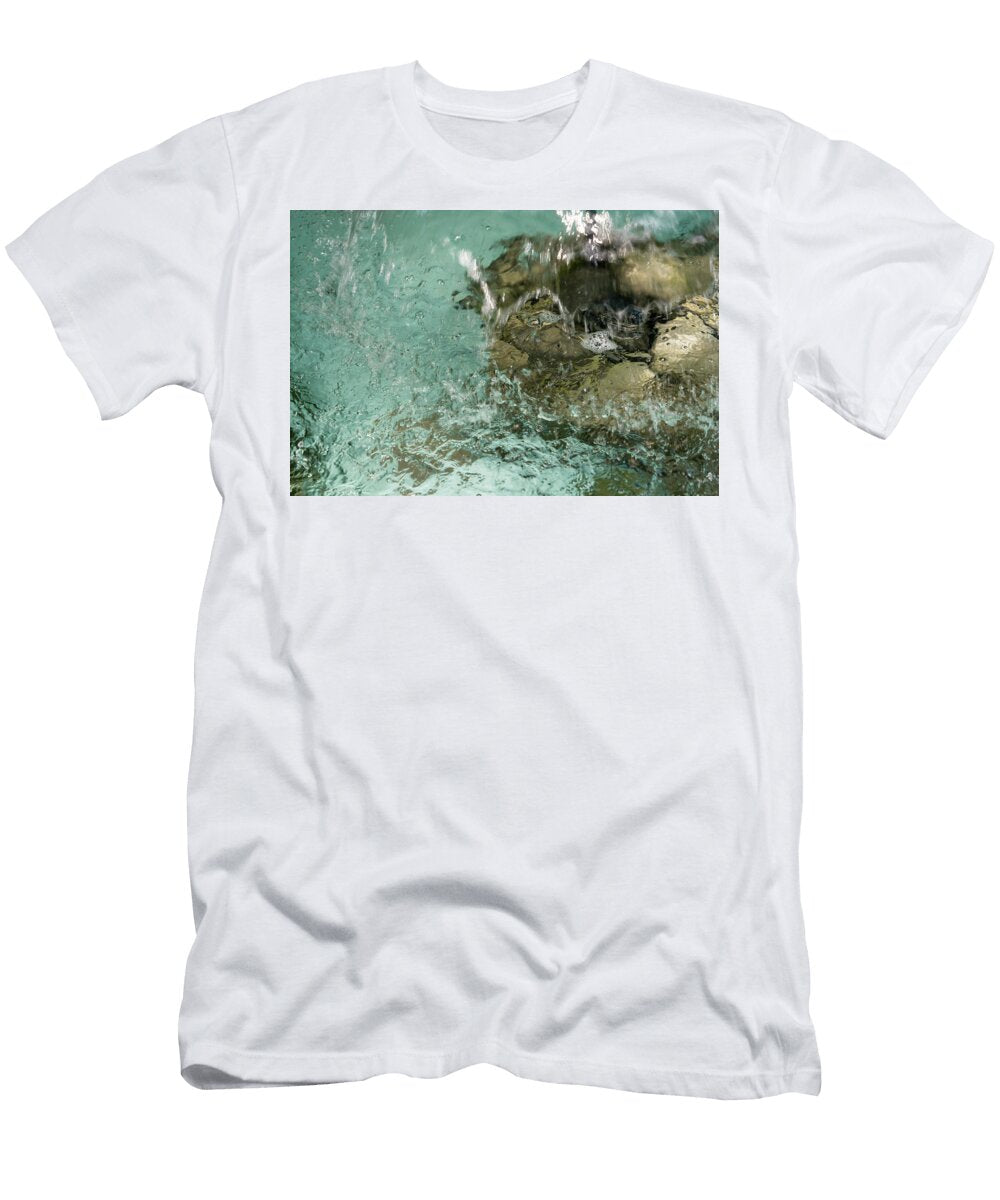 Abstracted Fountain to Cool and Refresh You Georgia Mizuleva T-Shirt