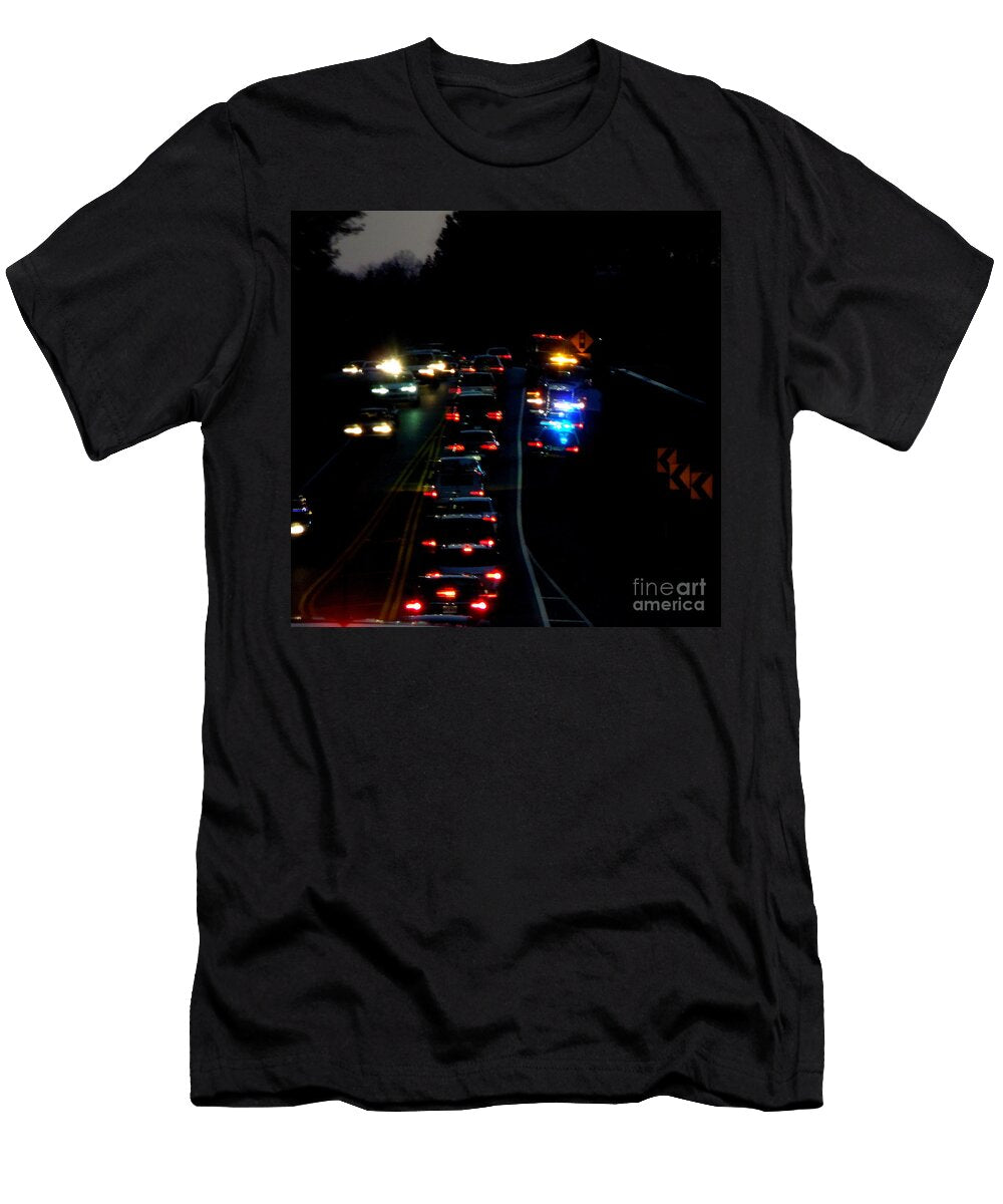Accident on the Side of the Road Renee Trenholm T-Shirt