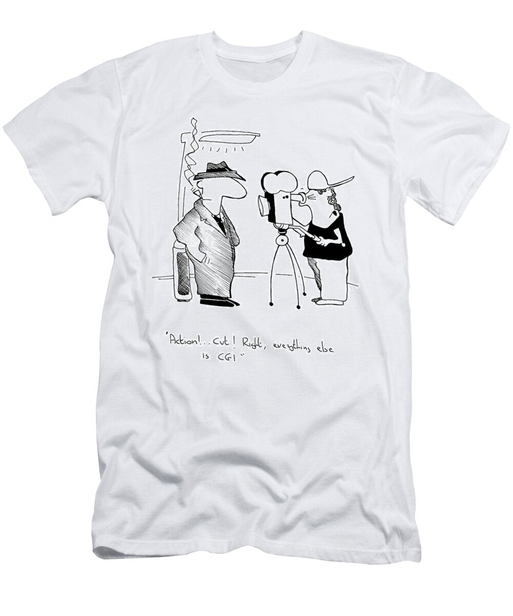Actioncutright Everything Else Is Cgi Gareth Cowlin T-Shirt