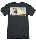 Advance Sentinel in a Helicopter L4 Historic Illustrations T-Shirt