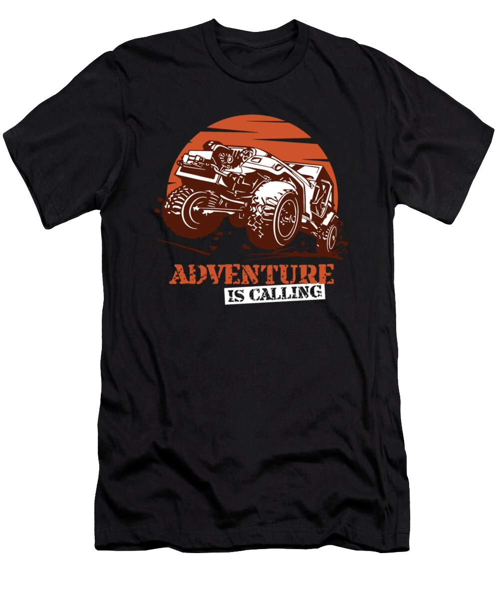 Adventure Is Calling Offroad 4x4 Awd 4wd Tinh Tran Le Thanh T-Shirt