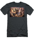 Adventurers Battle the Rhino Juggernaut Alvin Barfield T-Shirt