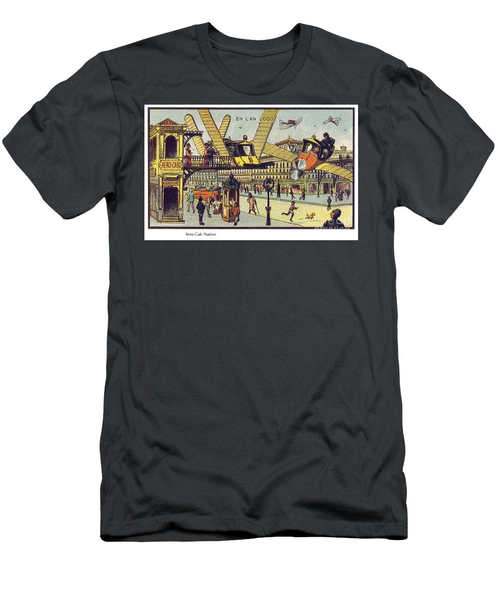 Aero Cab Station L1 Historic Illustrations T-Shirt