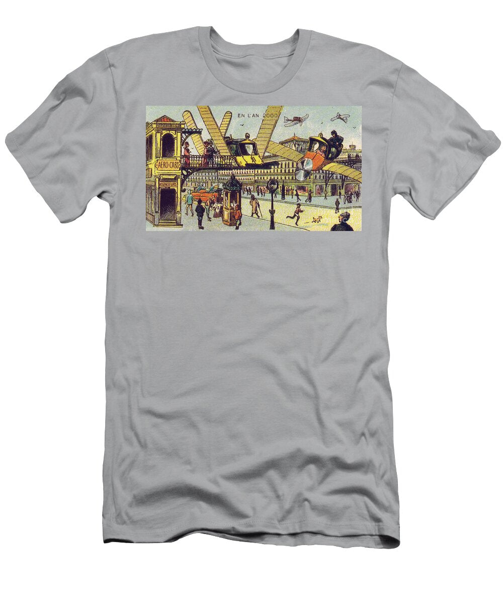 Aero Cab Station L5 Historic Illustrations T-Shirt