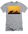African Elephant Dust Bathing At Sunset Chobe National Ann Steve Toon Natureplcom T-Shirt