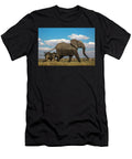 African Elephant with Calf Chobe National Park Ann Steve Toon Natureplcom T-Shirt