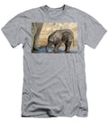 African Elephant Young Calf Playing in Water Chobe Ann Steve Toon Natureplcom T-Shirt