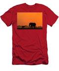 African Elephants Mother and Baby At Sunset Chobe National Ann Steve Toon Natureplcom T-Shirt