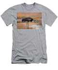 African Openbill Feeding in Shallow Water Chobe National Ann Steve Toon Natureplcom T-Shirt