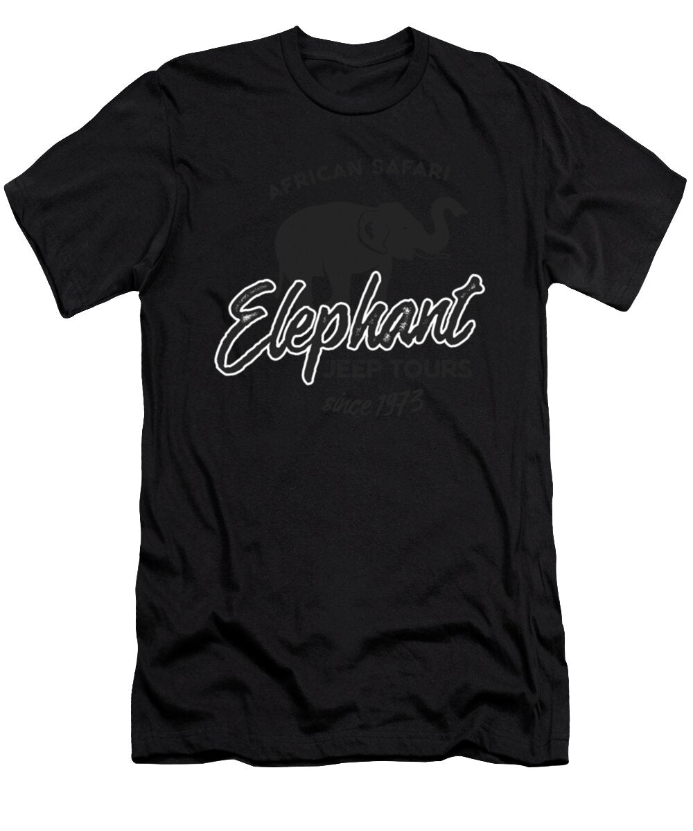 African Safari Elephant Jeep Tours Since 1973 Tinh Tran Le Thanh T-Shirt