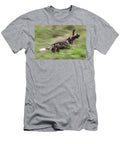 African Wild Dog Running Blurred Motion Zimanga Private Ann Steve Toon Natureplcom T-Shirt