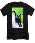 Ai Black Cats Are Cute and Goofy 1 Denise F Fulmer T-Shirt