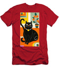 Ai Black Cats Are Cute and Goofy 3 Denise F Fulmer T-Shirt