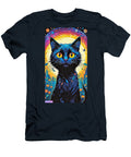 Ai Black Cats Are Cute and Goofy 4 Denise F Fulmer T-Shirt