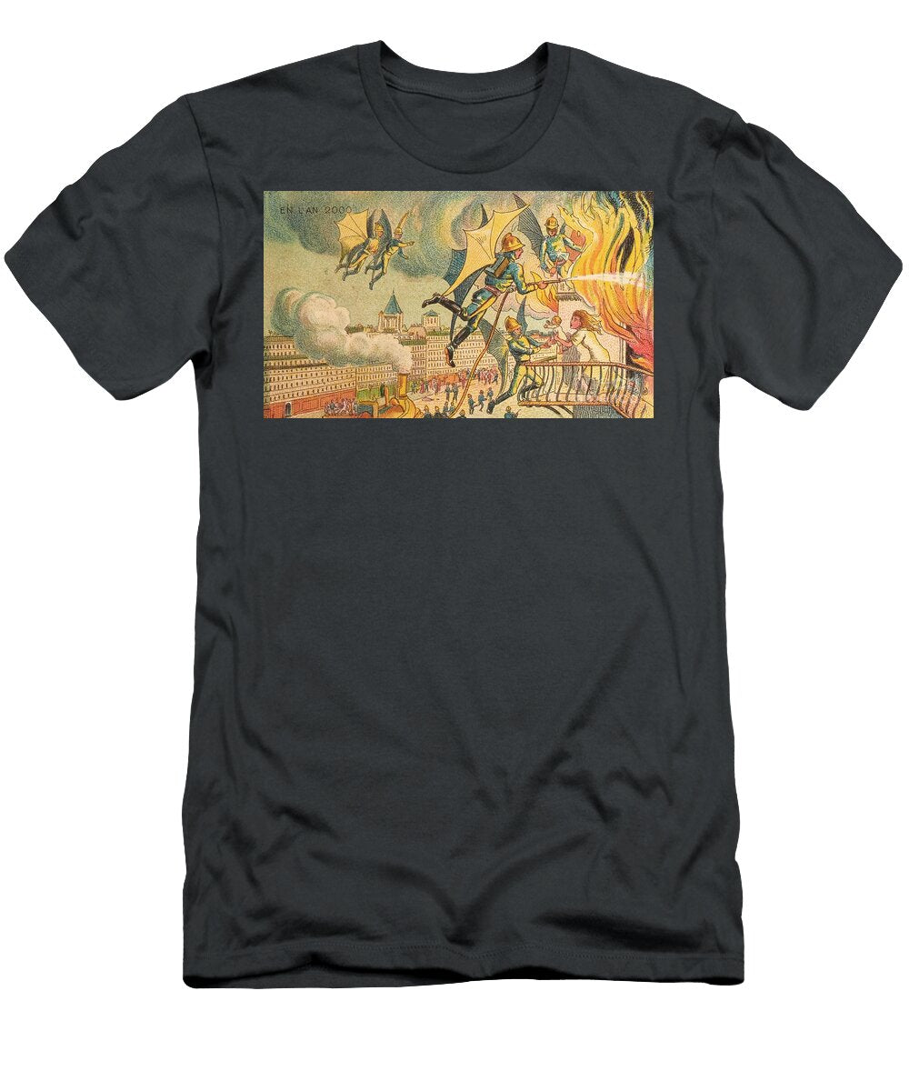 Air Firemen L4 Historic Illustrations T-Shirt