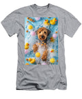 Airedale Terrier Dog Frolicking in a Bubbly Bathtub Adrien Efren T-Shirt