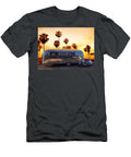 Airstream Trailer and Vespa Scooter At Sunset Larry Butterworth T-Shirt