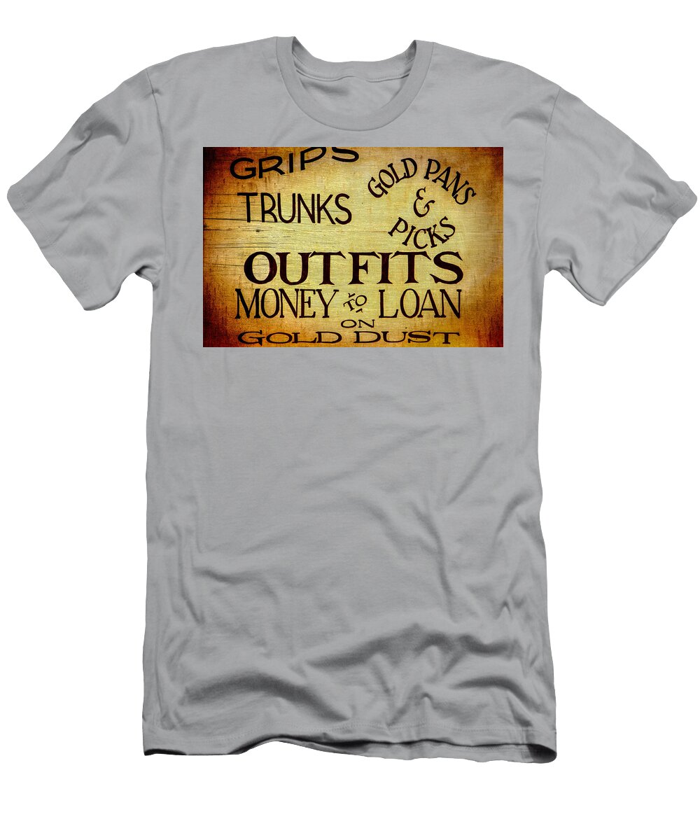 Alaska Gold Rush Money to Loan Steven Bateson T-Shirt