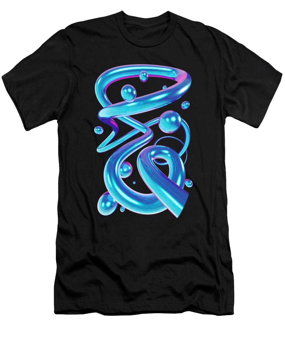 Alien Dna Bespoke Cube T-Shirt