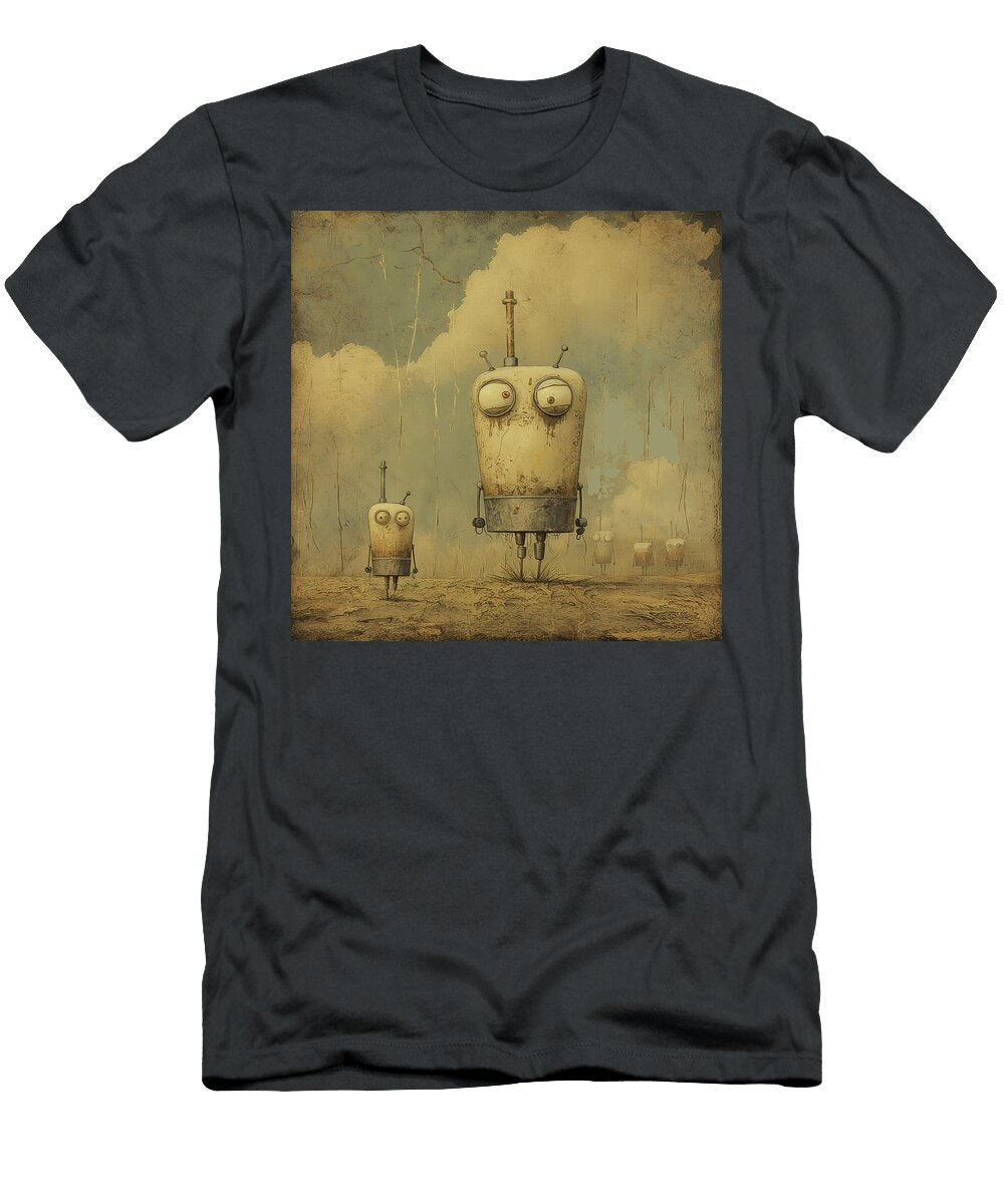 Alien Robot Invasion Day 241 Yo Pedro T-Shirt