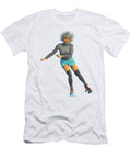 Alien Roller Skating Ted Helms T-Shirt