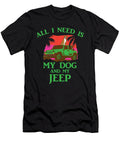 All I Need Is My Dog and My Jeep Tinh Tran Le Thanh T-Shirt