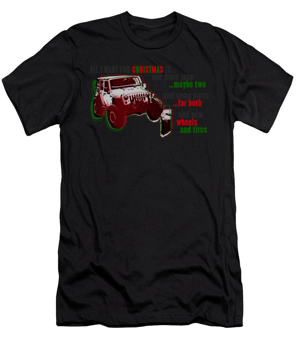 All I Want for Christmas Is One More Jeep Tinh Tran Le Thanh T-Shirt