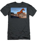 Allegiant Stadium Game Day Tribute to John Madden Horse Sculpture and Quote 2 Aloha Art T-Shirt