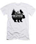 Always Grateful Nature Bear Owl Thanksgiving Jacob Zelazny T-Shirt